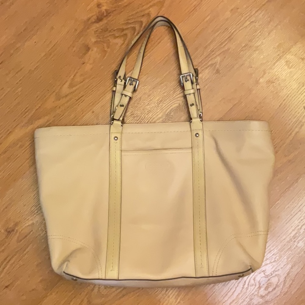 Leather Coach bag